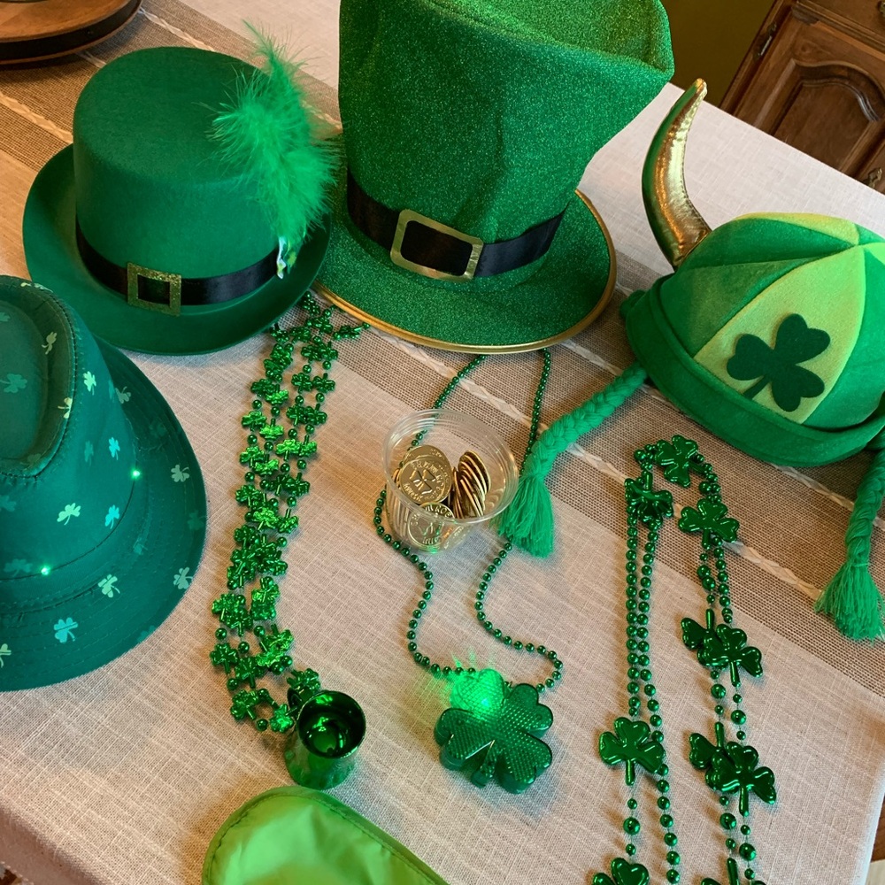 St. Patrick's Day Green Party set